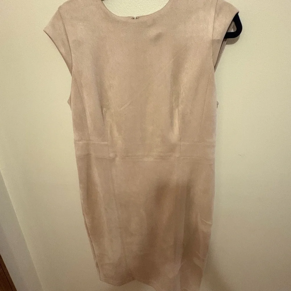 Ann Taylor Cream Midi Dress - Picture 3 of 9